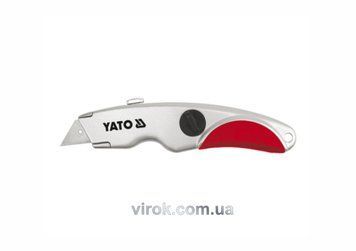 Ніж YATO з трапецевидним лезом + 2 запасні леза  498082 купити в Україні