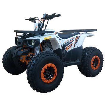 Квадроцикл FORTE Hunter 125 біло-помаранчевий  365302 купити в Україні