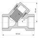 Фільтр грубої очистки 3/4 "(NF.F04B) Nolf (NF2980)  255910 фото &mdash; детальний огляд та фото