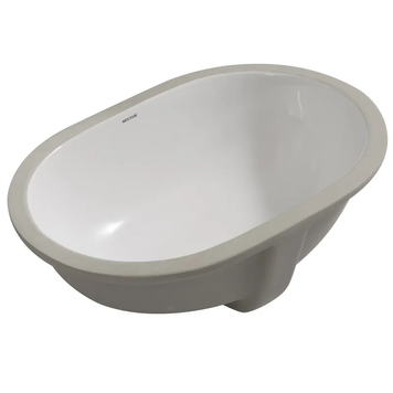 Раковина врізна під стільницю MIXXUS PREMIUM ELLIPSE-1701 570х385х205mm з переливом (MP6566)  261587 купити в Україні