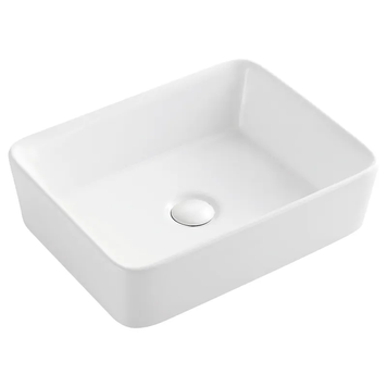Умивальник накладний керамічний Mixxus Premium Quadro-0101 475x370x140mm (MP6487)  259394 купити в Україні