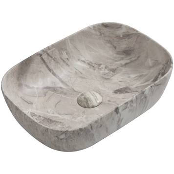 Раковина накладна MIXXUS PREMIUM DIVERSE-0113 MARBLE 455х325х135mm (MP6544)  258755 купити в Україні