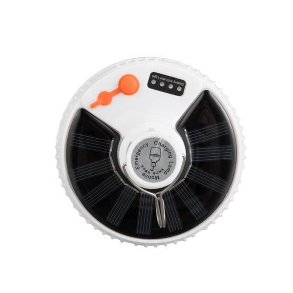 Світильник акумуляторний підвісний 24 SMD, сонячна панель, індикатор заряду INTERTOOL LB-0109  151568 купити в Україні