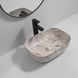 Раковина накладна MIXXUS PREMIUM DIVERSE-0113 MARBLE 455х325х135mm (MP6544)  258755 фото &mdash; детальний огляд та фото