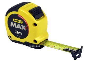 Рулетка STANLEY "Max" 3 м x 19 мм  499026 купити в Україні