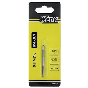 Мітчик Werk M4х0,7  367099 купити в Україні
