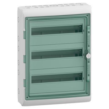 Щит пласт. ЩРН-П- 54 мод IP65 зовн. прозорі дверц Mureva (C1)  355941 купити в Україні