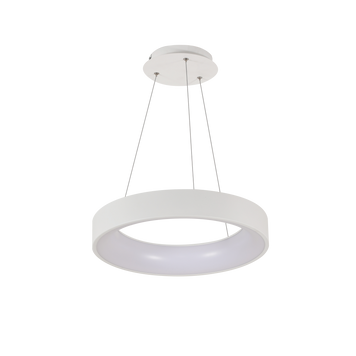 Світильник LED VELMAX V-PL-VERONA-R-Wh, max 50W*2, 3000K-6500K, пульт ДК, білий, 230V  9733 купити в Україні