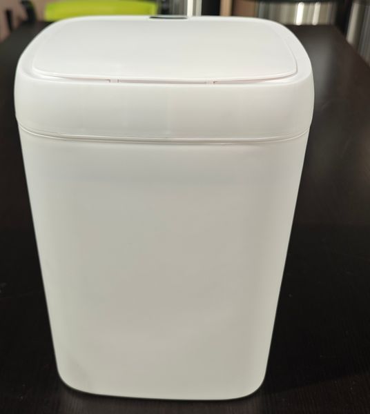 Відро для сміття сенсорне прямокутне MIXXUS WAVE-TC0314 WHITE 14 л (колір білий) (MI8404)  531909 купити в Україні