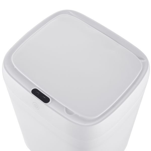 Відро для сміття сенсорне прямокутне MIXXUS WAVE-TC0314 WHITE 14 л (колір білий) (MI8404)  531909 купити в Україні