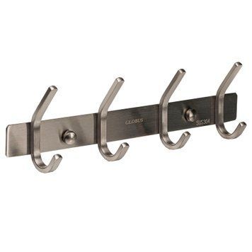 Планка з гачками Globus Lux SQ 9435-4 SUS304  236928 купити в Україні