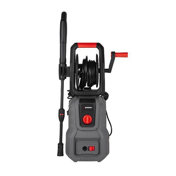 Мийка високого тиску, 1,8 кВт, 100-140 бар, 7 л/хв, шланг 5 м INTERTOOL DT-1516  151541 купити в Україні