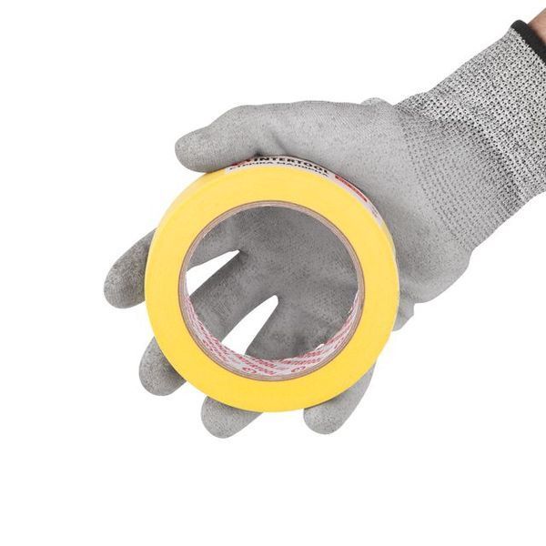 Стрічка малярна 25мм, 40м, жовта INTERTOOL  30577 купити в Україні