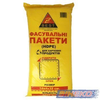 Пакети 14/2х4/32 1000шт -510536  469729 купити в Україні