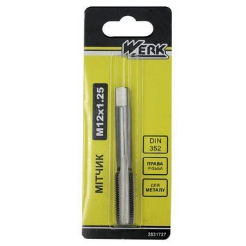 Мітчик Werk M12х1,25  367108 купити в Україні
