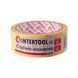 Стрічка малярна 38мм, 20м, жовта INTERTOOL  27662 фото &mdash; детальний огляд та фото