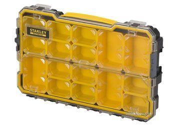 Органайзер з прозорою кришкою STANLEY "Fatmax Pro" 14 секцій 43 х 27 х 6.4 см  503432 купити в Україні
