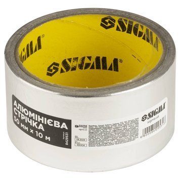 Стрічка алюмінієва 50мм&times;10м SIGMA (8429531)  291077 купити в Україні