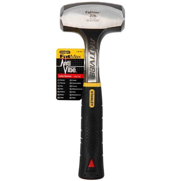 Кувалда STANLEY" Drilling AntiVibe&reg;" з ергономічною ручкою, L=275мм, вага 1360 г.  17665 купити в Україні