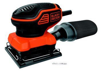 Шліфмашина вібраційна Black+Decker 220 Вт  500246 купити в Україні