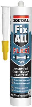 Клей Герметик FIX ALL чорний 290 мл.  38431 купити в Україні