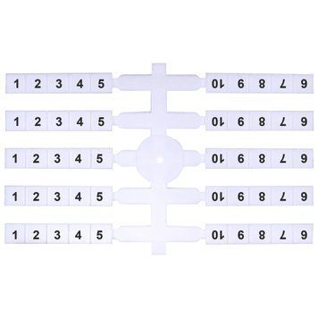 Маркувальна табличка (200шт.) EO3 (1-10)  488357 купити в Україні