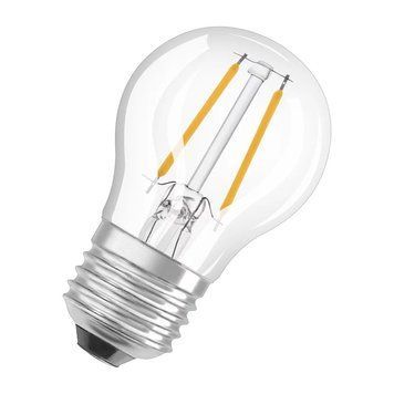 Лампа ЛЕД філаментна 4W 2700K 470lm E27 LED CL P40 4 827 230V FIL 6X1 (3 роки) OSRAM  349848 купити в Україні