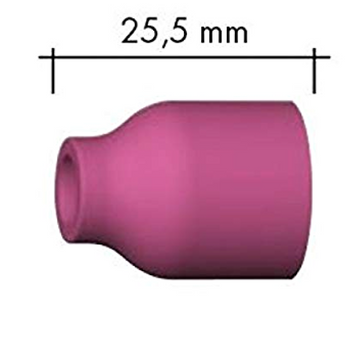 Сопло під газову лінзу для TIG-пальника WP-9/20 №7, WeCut  441362 купити в Україні