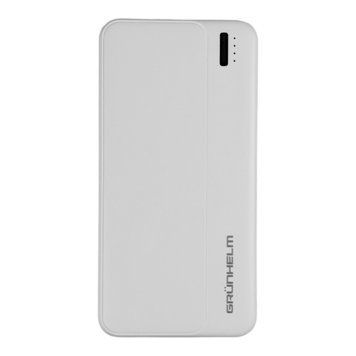 Power Bank - Портативна батарея 10.000 mAh. білий - GP-10W GRUNHELM  369008 купити в Україні