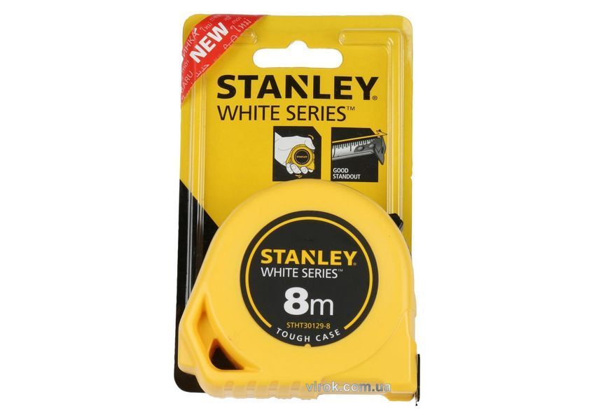 Рулетка сталева STANLEY "ToughCase" 8 м х 25 мм  503522 купити в Україні