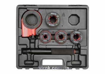 Набір різьбонарізний для труб YATO 3/8"-1/2"-3/4"-1" 5 шт  497810 купити в Україні