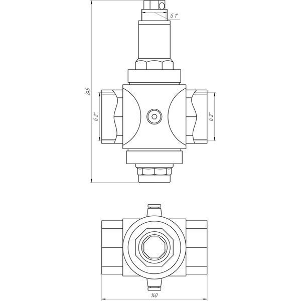 Редуктор ITAP 2&Prime; RINOX 197/143  240907 купити в Україні