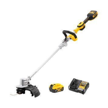 Коса акумуляторна безщіткова DeWALT, 18 В, 5 Аг, жилка 2 мм, ширина косіння 36 см, 1 акумулятор і за  30948 купити в Україні