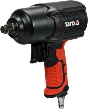 Гайковерт ударний пневматичний YATO : квадрат 1/2", F=1700 Nm, 0.63 MPa,198 л/хв  507638 купити в Україні