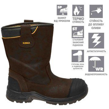 Взуття робоче MILLINGTON DeWALT DWF50202-104-10  305081 купити в Україні