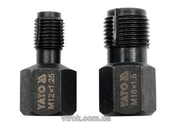 Набір для ремонту різьби лямбда-зонду YATO M12 x 1.25/M18 x 1.5 2 шт  498858 купити в Україні