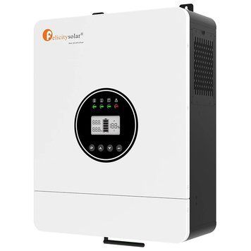 Felicity IVEM6048-II 6KVA 48V MPPT(90V-450V) однофазний чиста синусоїда Інвертор  551278 купити в Україні