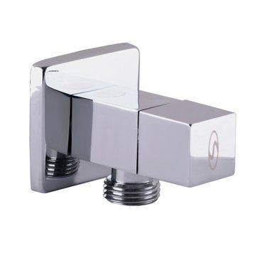 Кран напівобертовий кутовий SOLOMON 1/2&Prime;х1/2&Prime; CUBE 7078 ( 2 шт.)  236388 купити в Україні