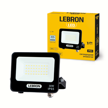 Прожектор LED LEBRON L-LF. 30W 6500K. 3000Lm 220V  10124 купити в Україні