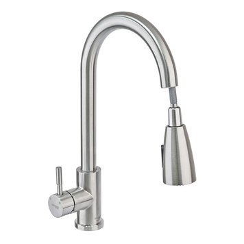 Кухонний змішувач з висувною лійкою Mixxus SUS 014-B (SS0023)  261743 купити в Україні