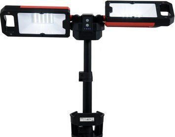 Прожектори 2 шт. 2828 SMD-діодні YATO: акумул. 4,7 В, 500-5000 Lm, на штативі h= 95-140 см  507794 купити в Україні