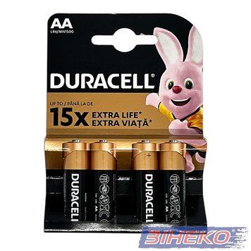 DURAСELL Basic AA бат. алкалінові 1.5V LR6  14244 купити в Україні