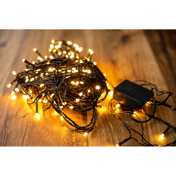 Електрогірлянда світлодіод. тепло-білий. 300 LED, 30 М, 8 режимів, 220V BPNY  358961 купити в Україні