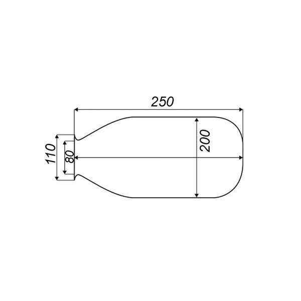 Гумова мембрана для бака Se.Fa D.80 24л ( F0A0089 )  241835 купити в Україні