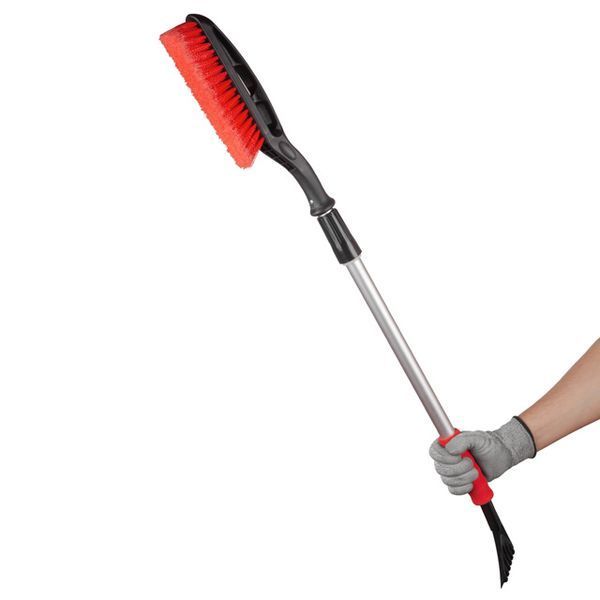 Щітка зі скребком 99-139см INTERTOOL  28251 купити в Україні
